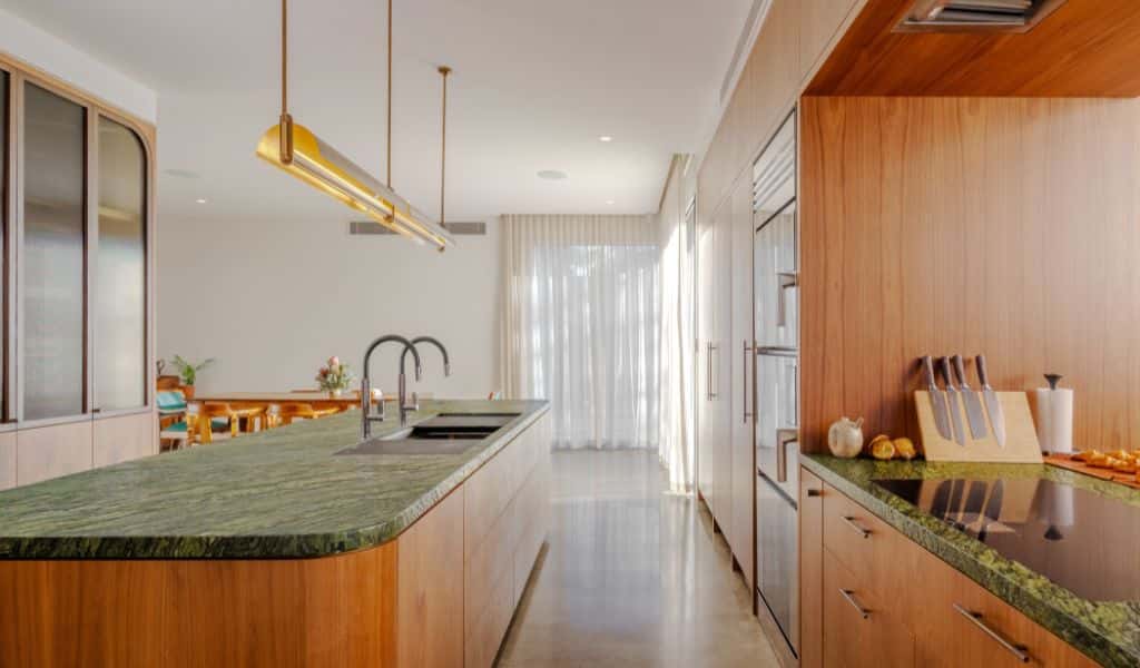 Model 1 by Unox Casa professional oven for home in the vintage kitchen of Bendigo Home in Australia
